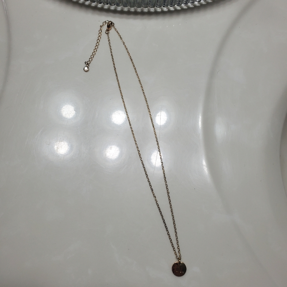 Reversible "N" Initial Necklace - image 5